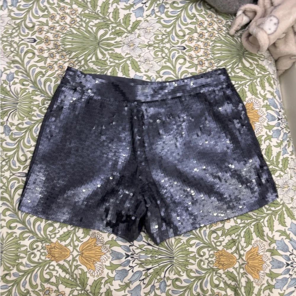 Club Monaco Sequin Shorts - Picture 2 of 3